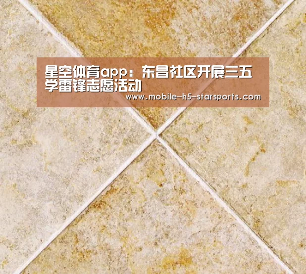 星空体育app:东昌社区开展三五学雷锋志愿活动(图2) 星空体育app下载
