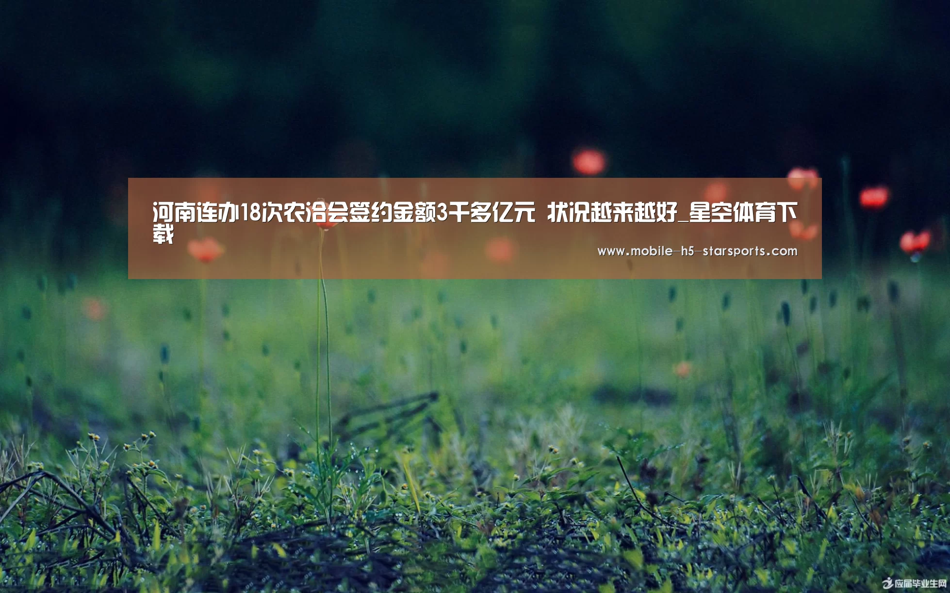 河南连办18次农洽会签约金额3千多亿元 状况越来越好_星空体育下载(图3) 星空体育app